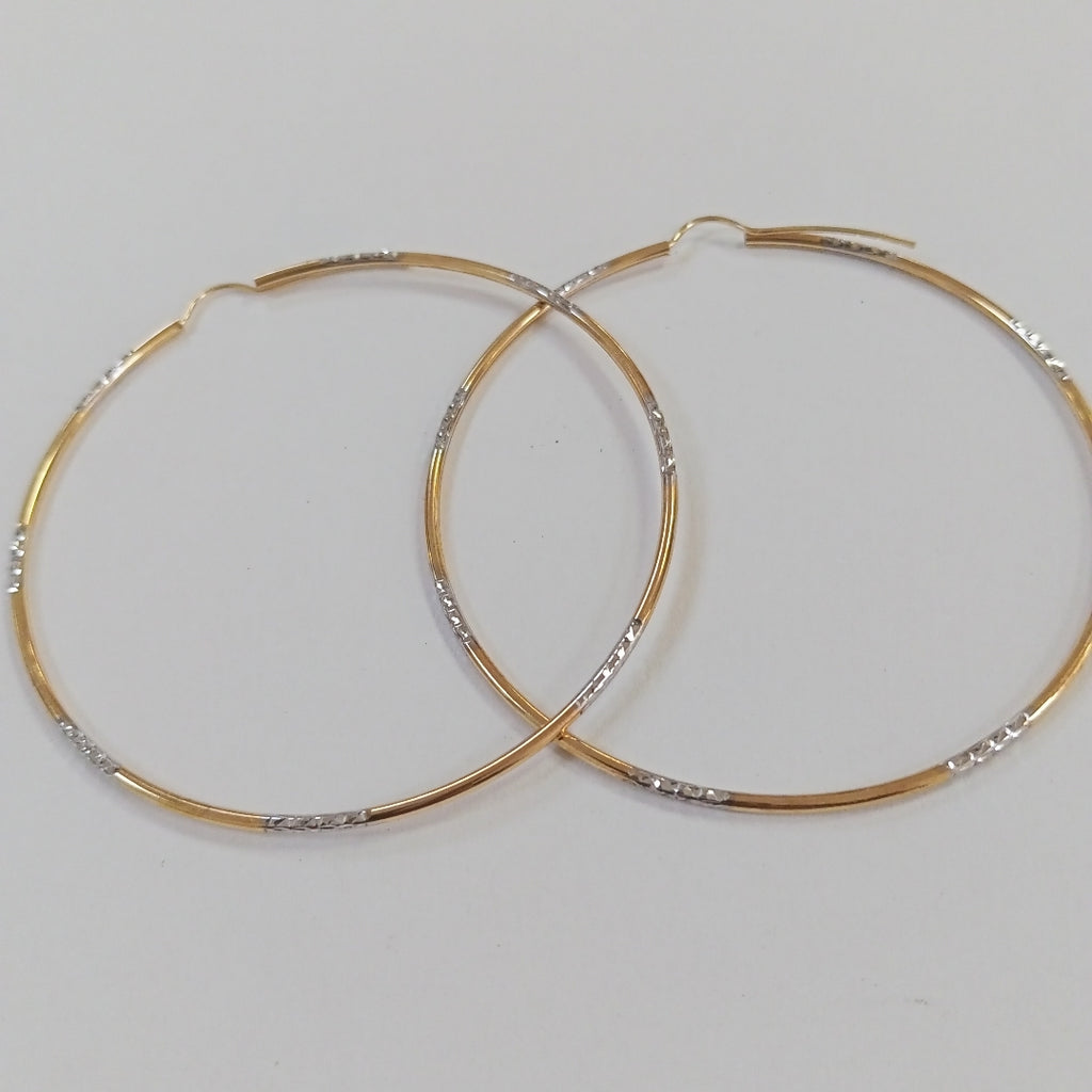 ARRACADAS PAR ORO 14 K 2.7 GRMS (SEMINUEVO)