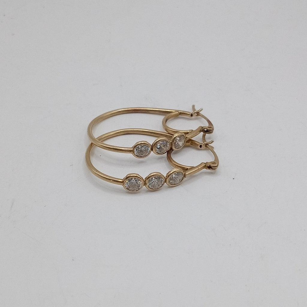 ARETES PAR ORO 10 K 3,90 GRMS (SEMINUEVO)