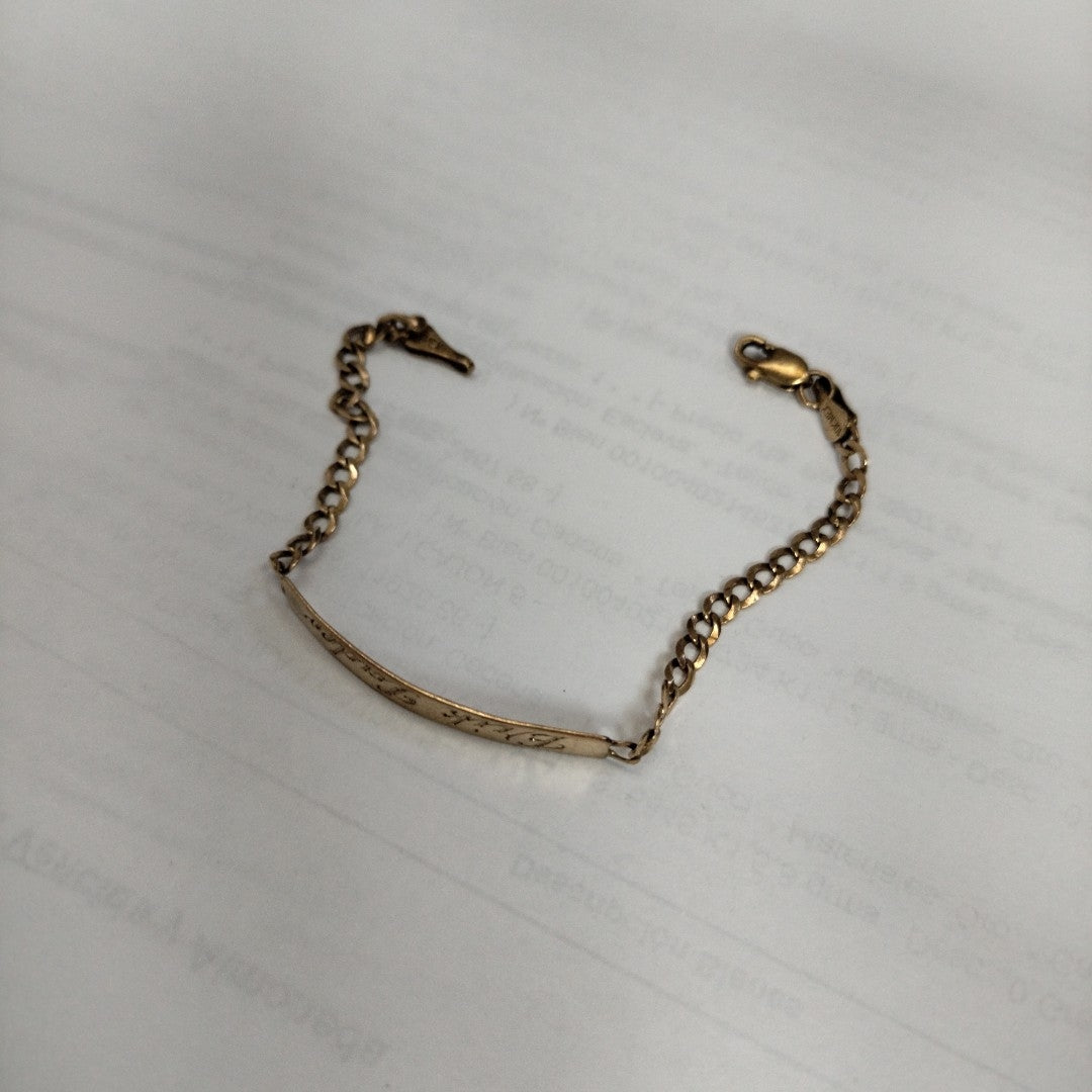 ESCLAVA ORO 10 K 1.9 GRMS (SEMINUEVO)
