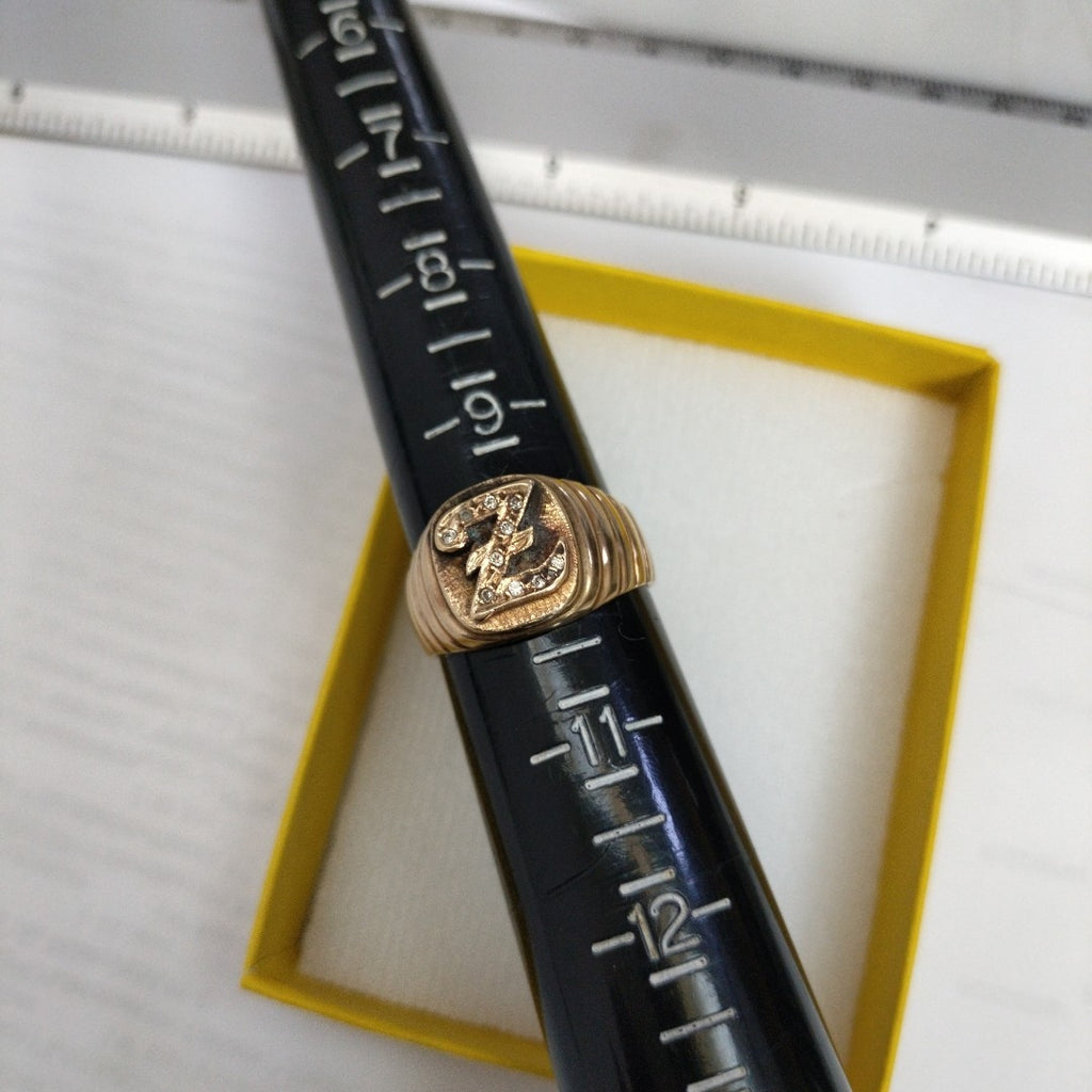 ANILLO ORO 10 K 9.6 GRMS (SEMINUEVO)