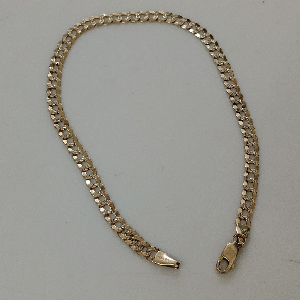 PULSERA ORO, RODIADO 10 K 3.8 GRMS (SEMINUEVO)