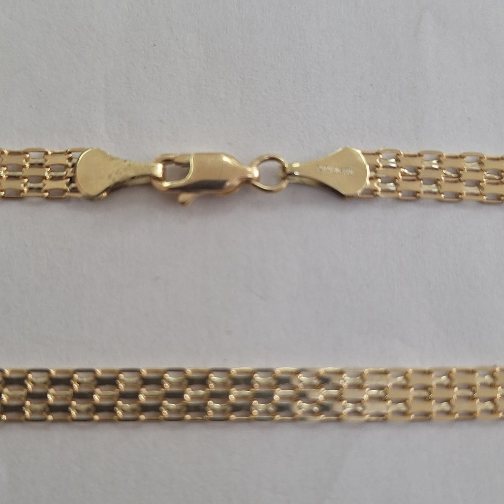 PULSERA ESPECIAL 10K 21 CM 4.4 GR (NUEVO)