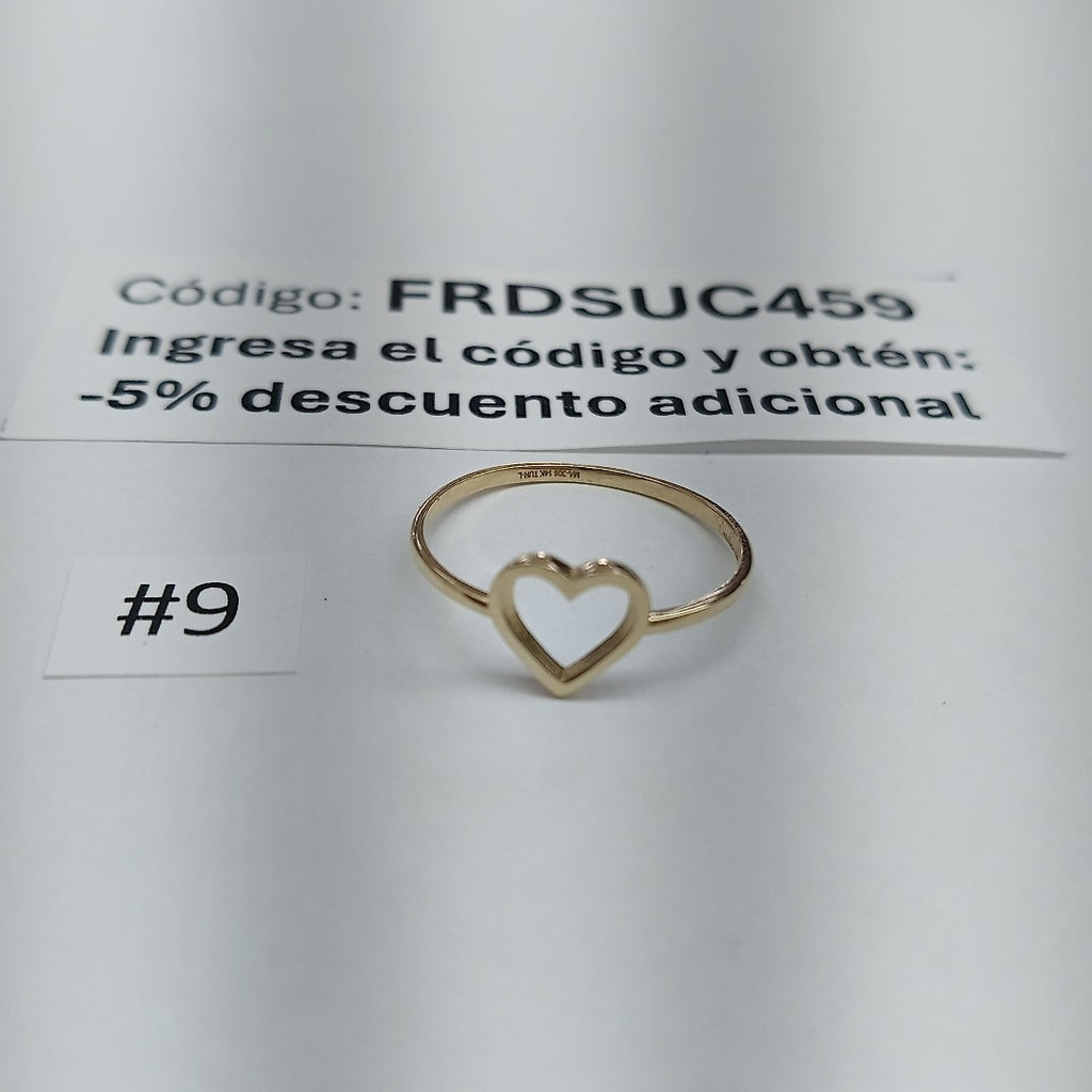 ANILLOS DAMA ORO 14K 1.1 (NUEVO)