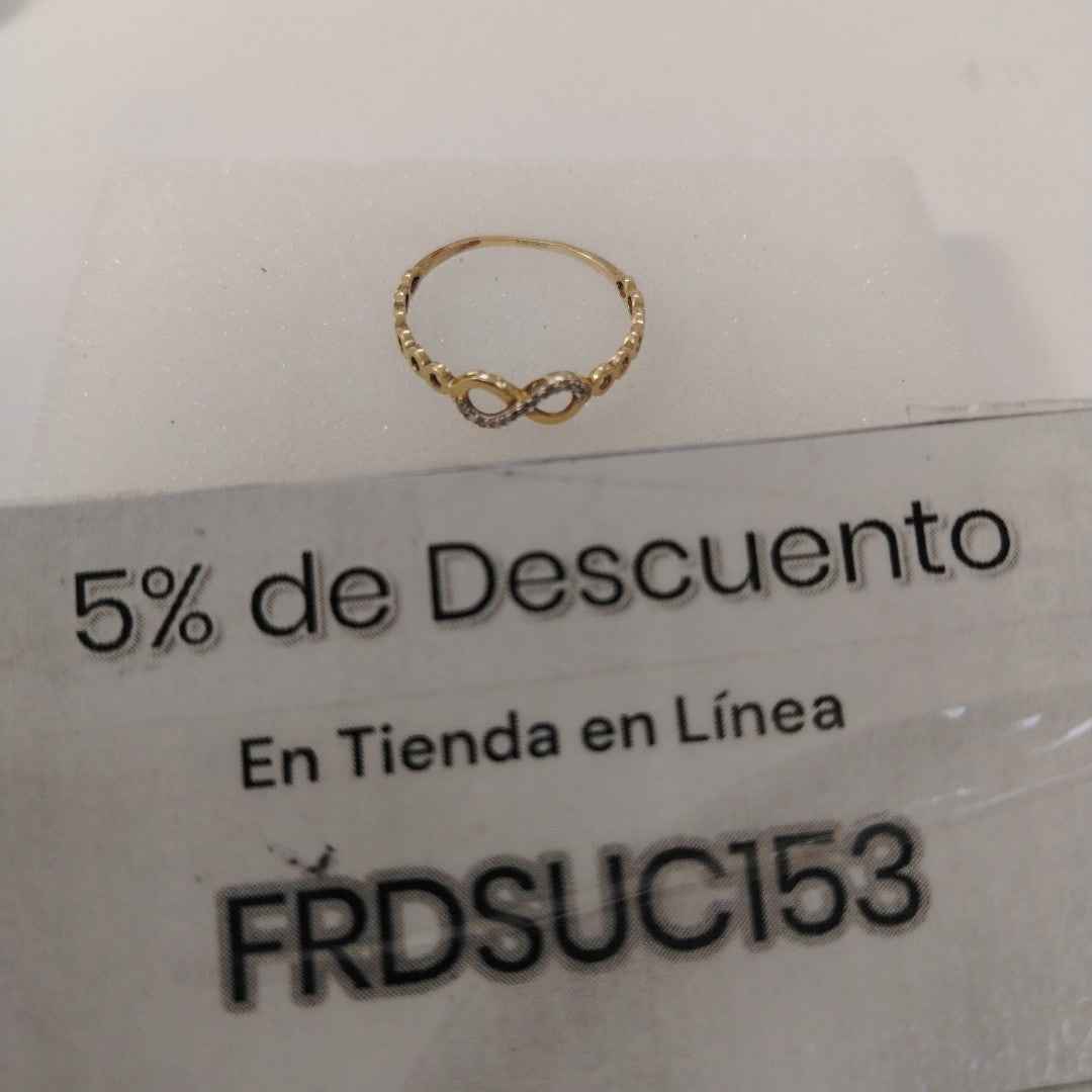 ANILLITO ORO 10 K 0.9 GRMS (SEMINUEVO)