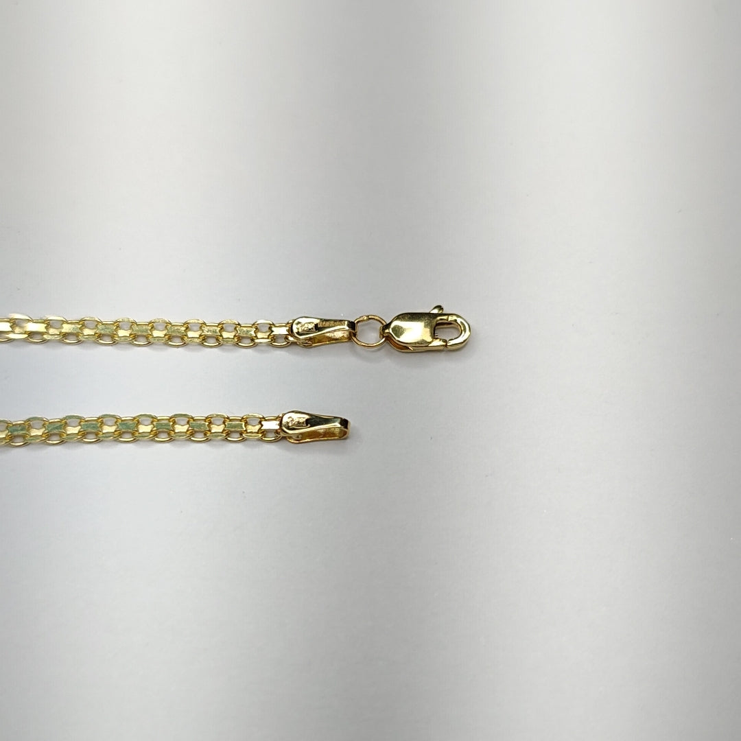 PULSERA BISMARK 14K 18 CM 2.4 GR (NUEVO)