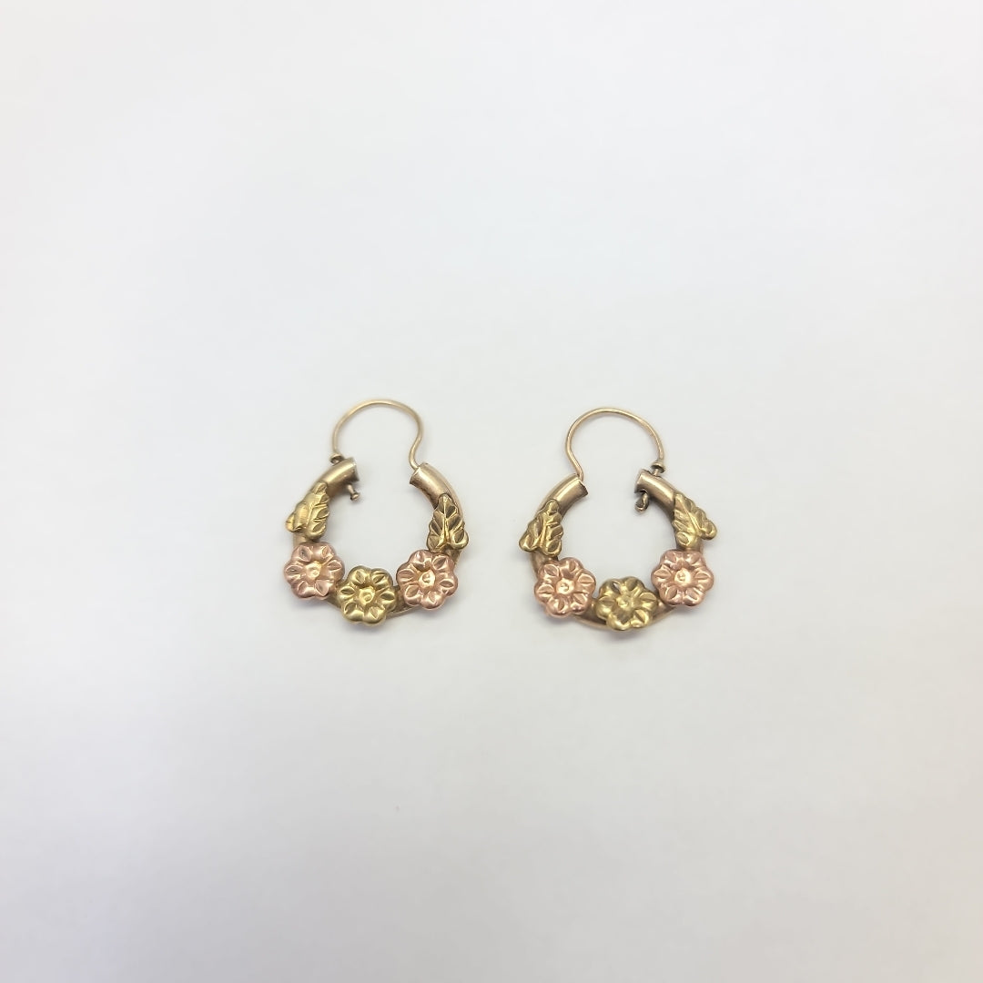 ARRACADAS PAR ORO 8 K 2,60 GRMS (SEMINUEVO)