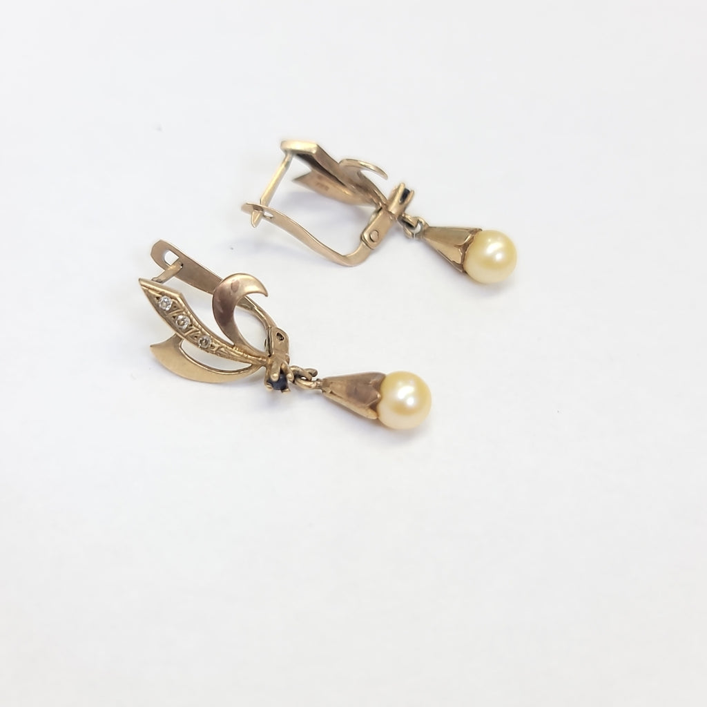 ARETES PAR ORO 8 K 2,50 GRMS (SEMINUEVO)