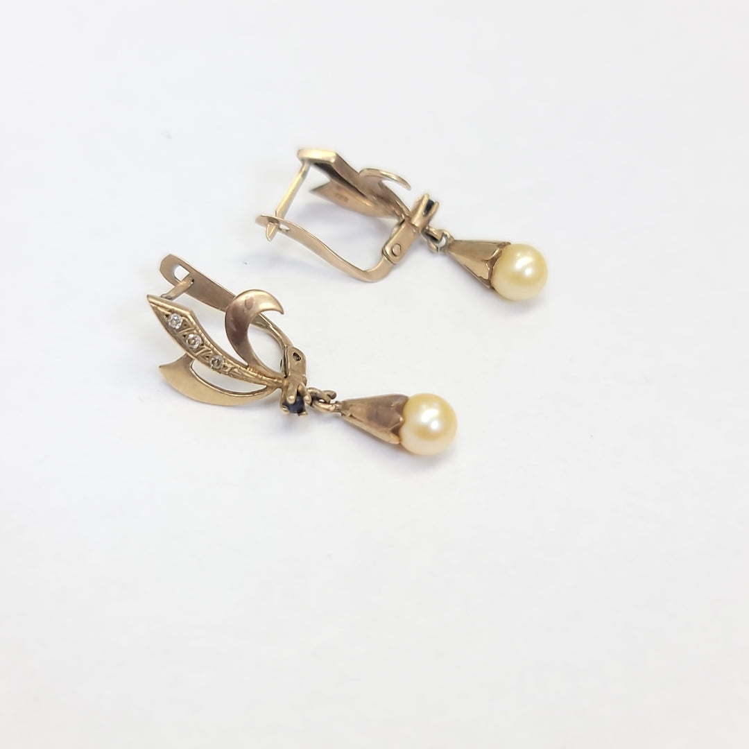 ARETES PAR ORO 8 K 2,50 GRMS (SEMINUEVO)