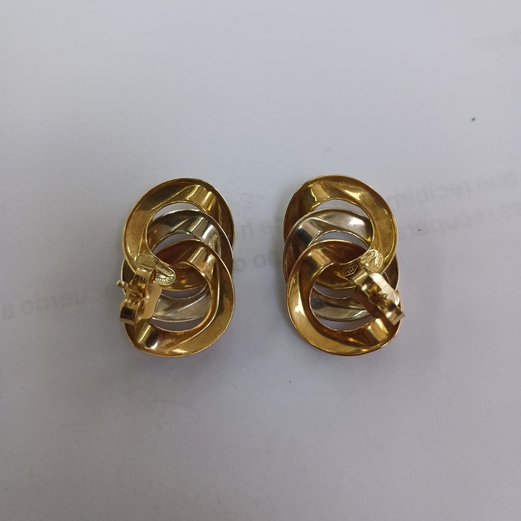 ARETES PAR ORO 18 K 6,90 GRMS (SEMINUEVO)