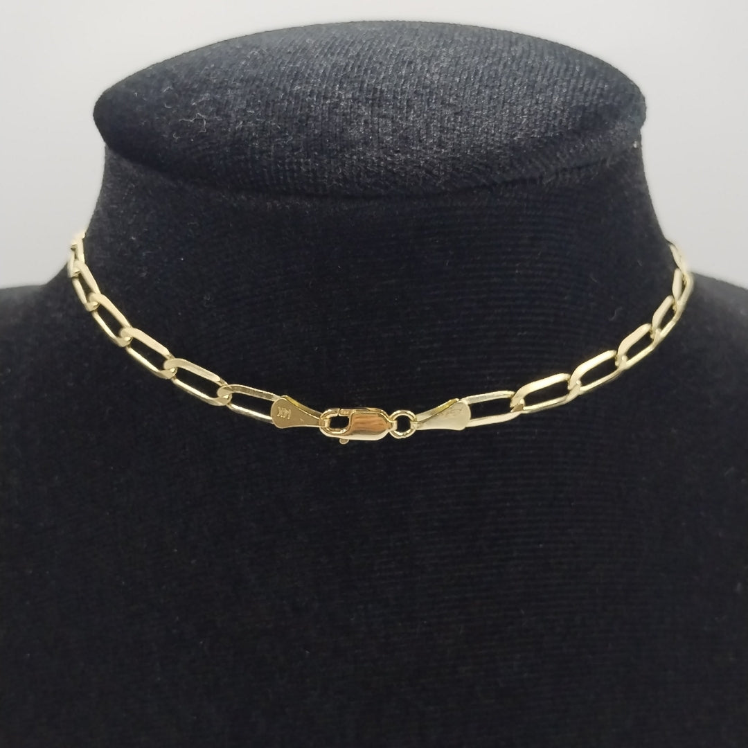 CADENA ESLABONES 14K 60 CM 11 GR (NUEVO)
