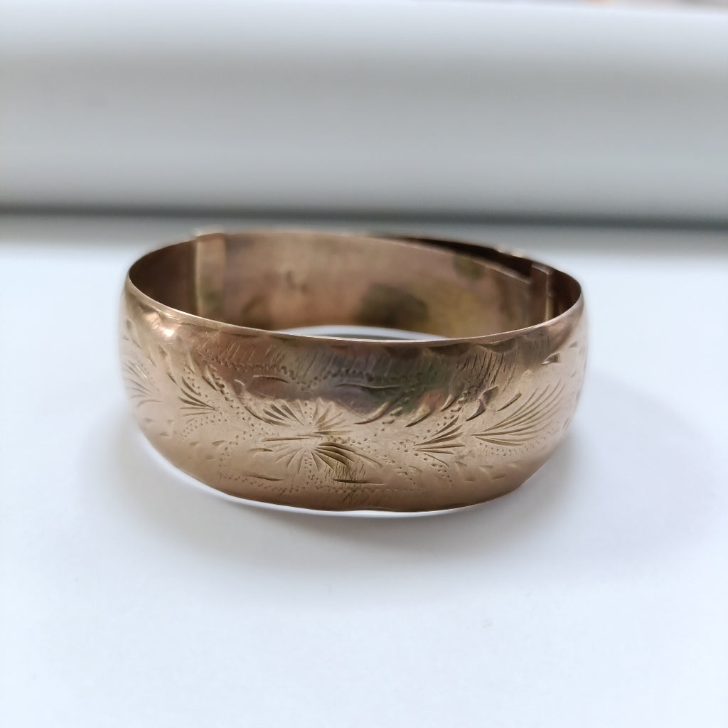 PULSERA RIGIDA ORO 8 K 12.4 GRMS (SEMINUEVO)