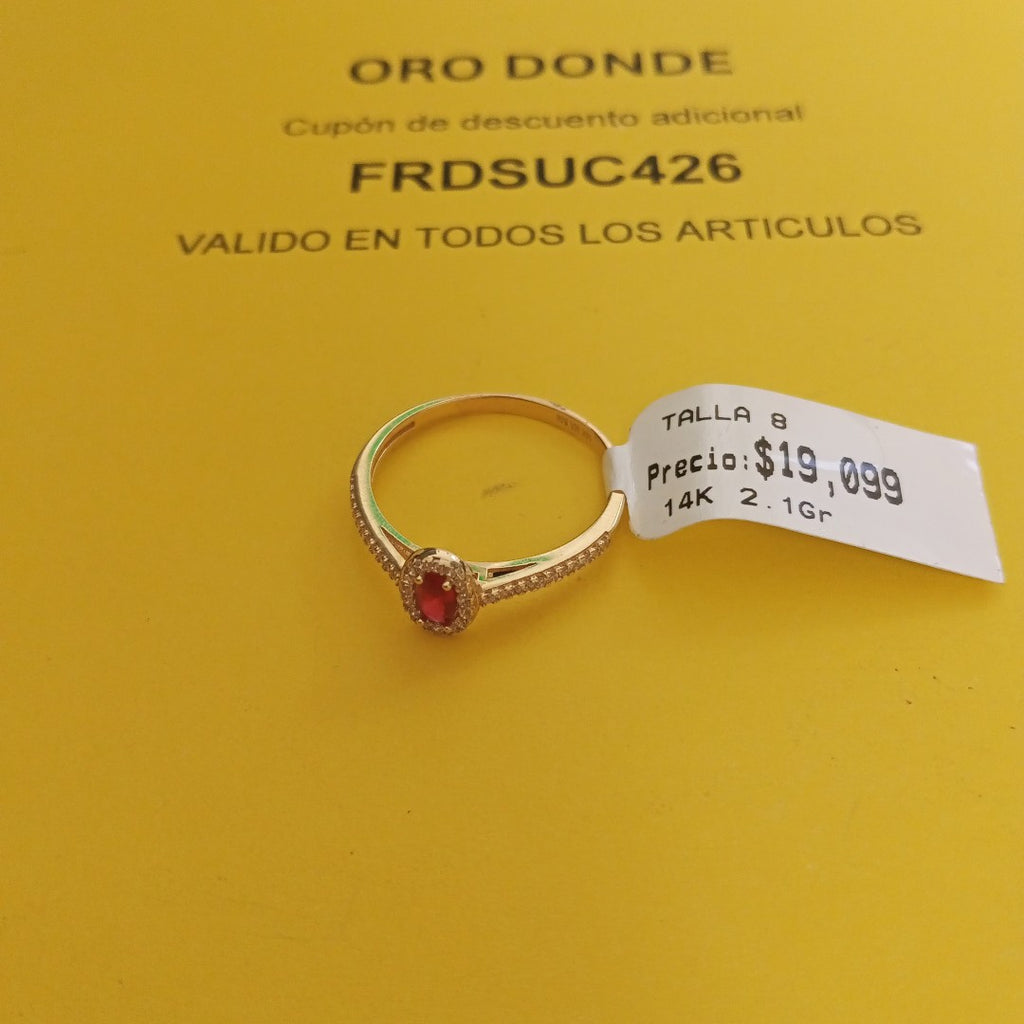 ANILLOS DAMA ORO 14K 2.1 (NUEVO)