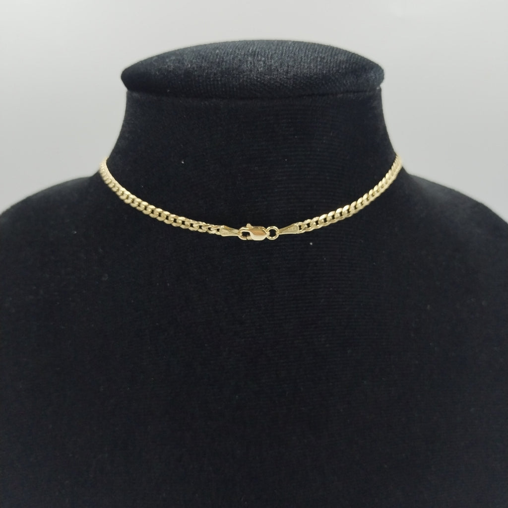 CADENA BARBADA 14K 60 CM 10 GR (NUEVO)