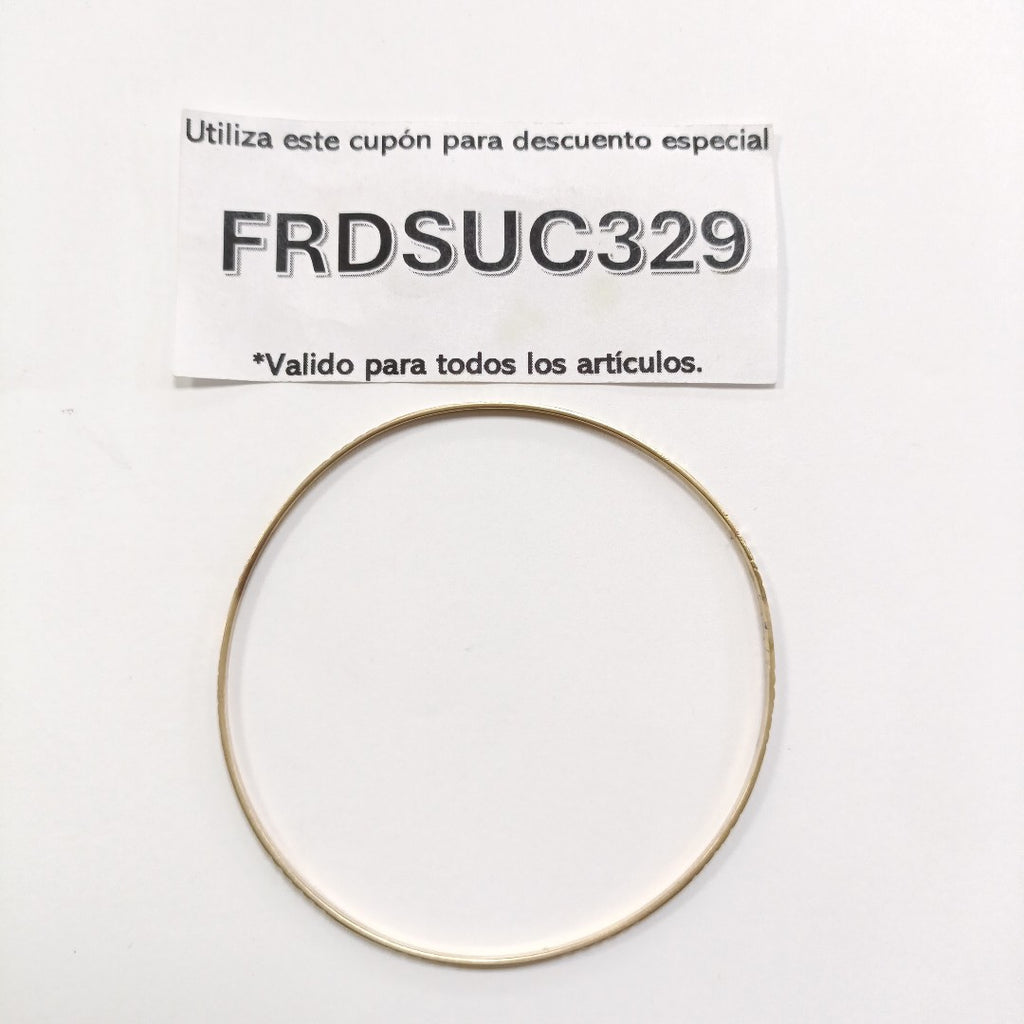 PULSERA RIGIDA ORO 10 K 2.7 GRMS (SEMINUEVO)