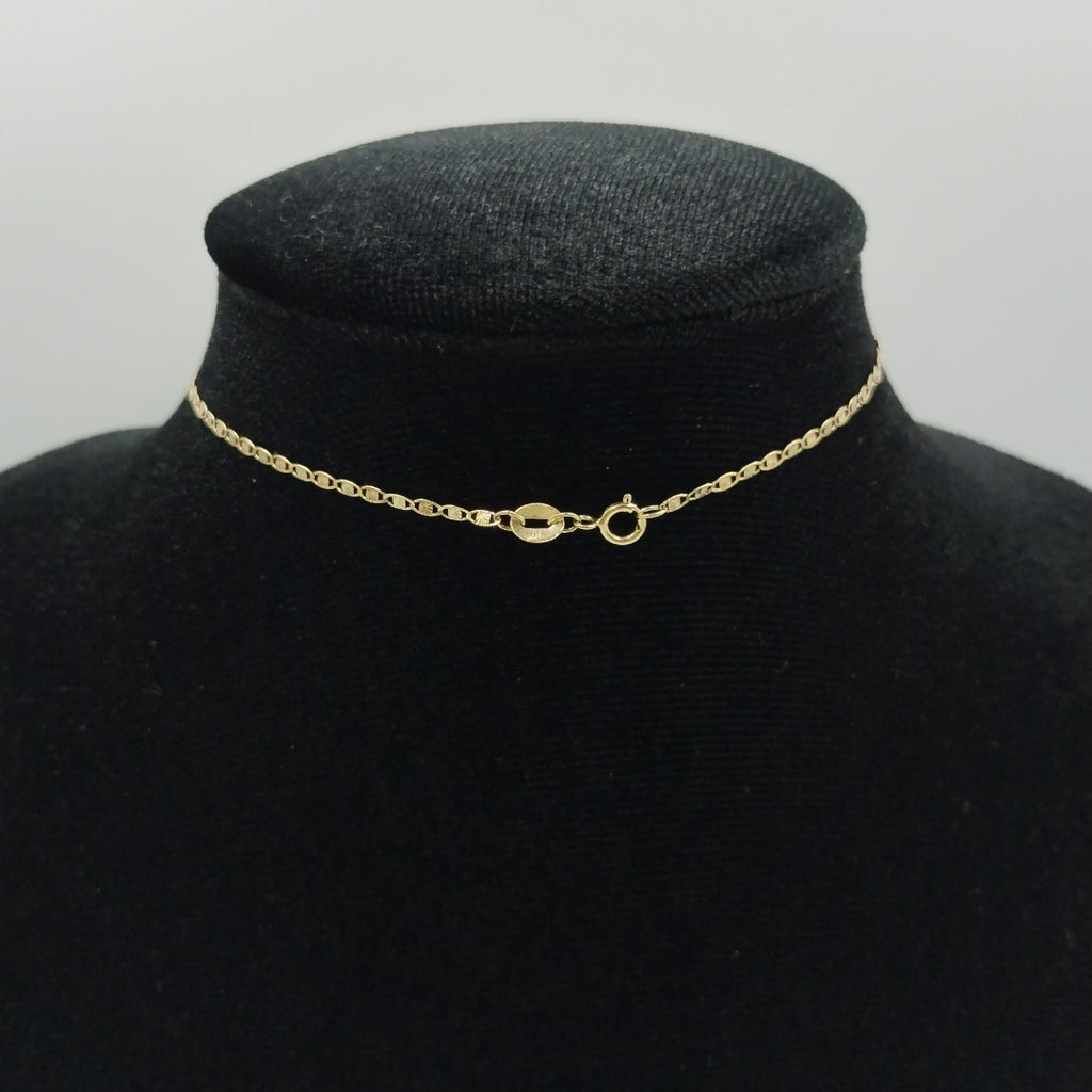 CADENA ORO COMBINADO 10 K 1,80 GRMS (SEMINUEVO)