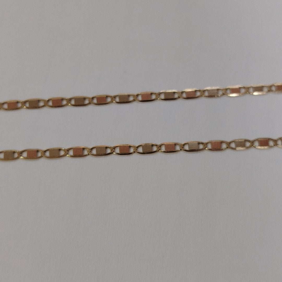 CADENA ESPEJO 14K 60 CM 5.5 GR (NUEVO)