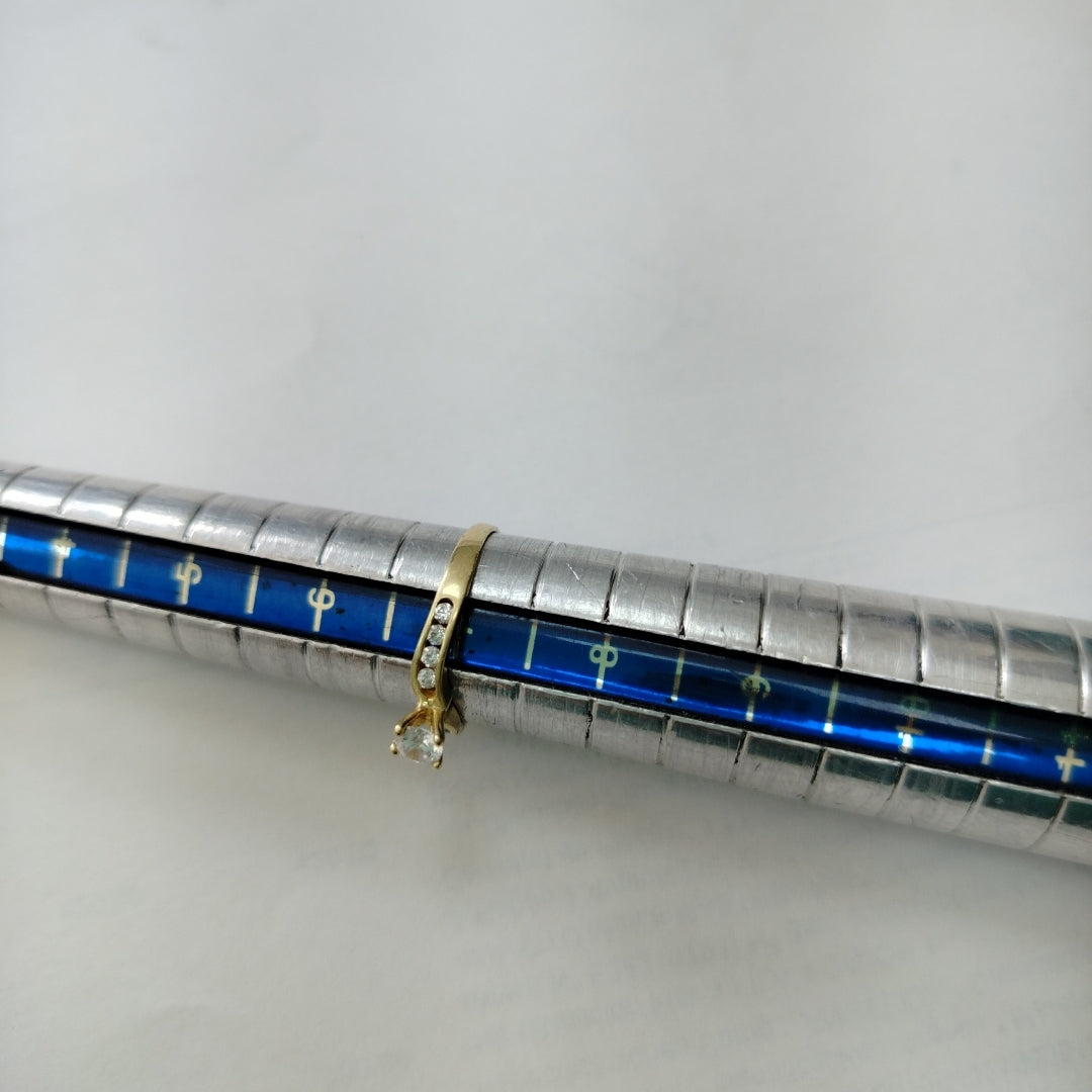 SOLITARIO ORO 14 K 1,70 GRMS (SEMINUEVO)