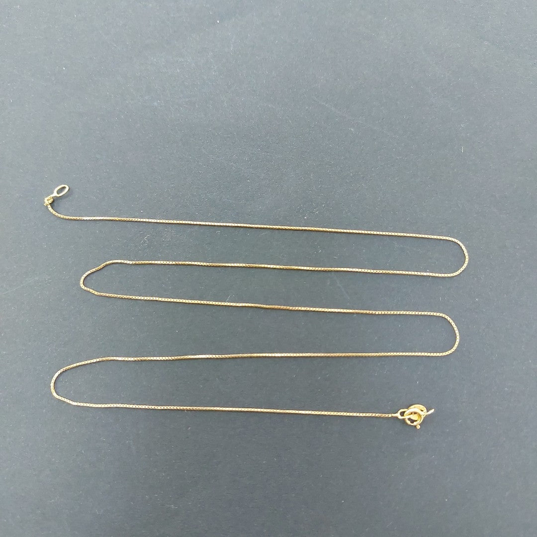 CADENA ORO 14 K 1,20 GRMS (SEMINUEVO)
