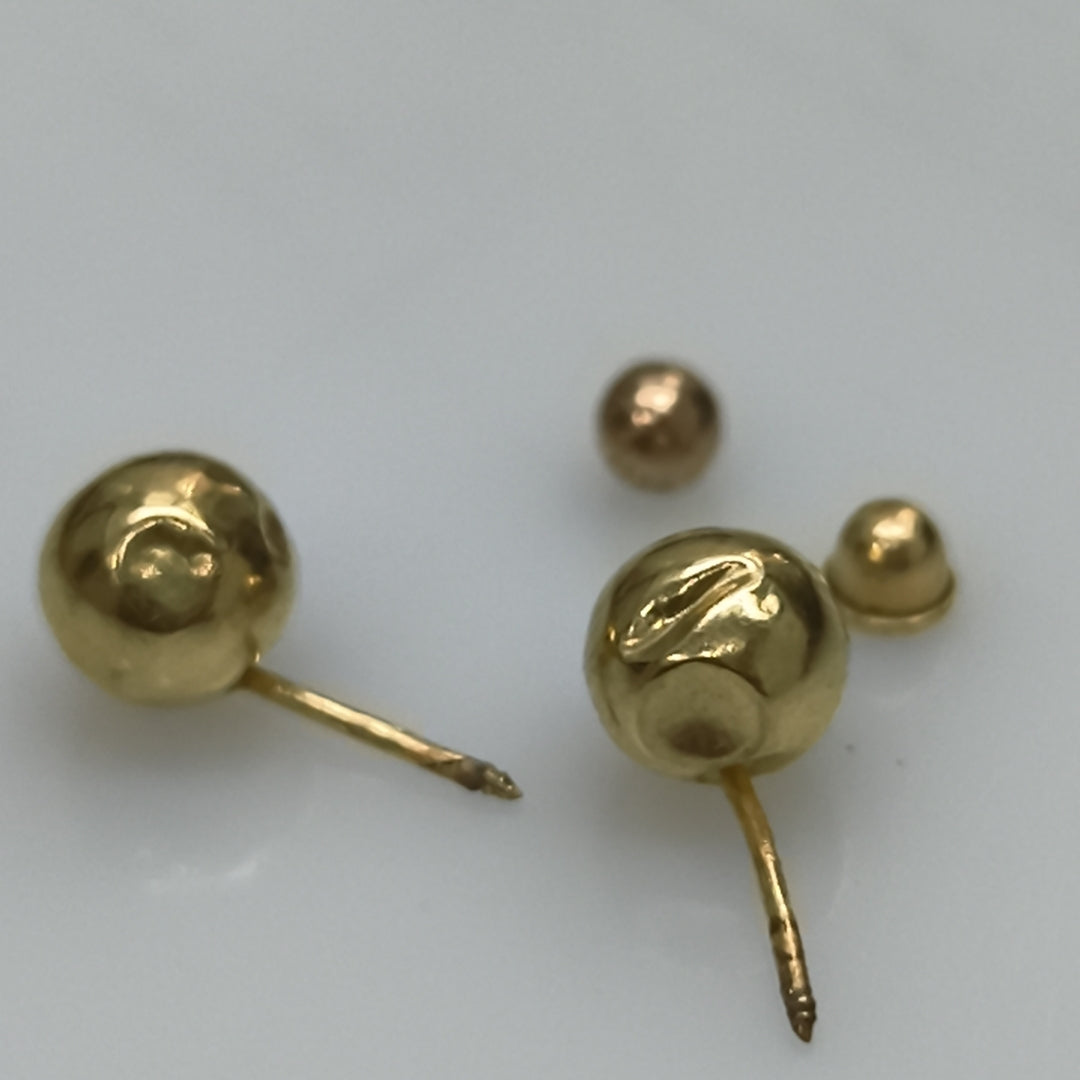 BROQUELES PAR ORO 10 K 0.2 GRMS (SEMINUEVO)
