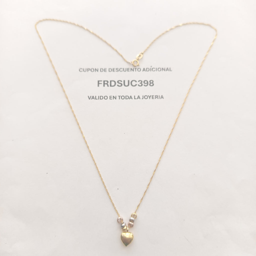 GARGANTILLA ORO 10 K 1,30 GRMS (SEMINUEVO)