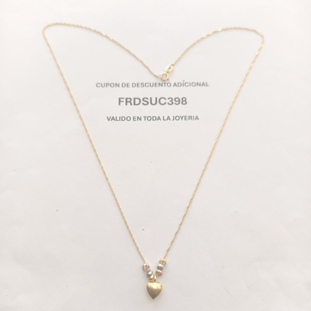 GARGANTILLA ORO 10 K 1,30 GRMS (SEMINUEVO)