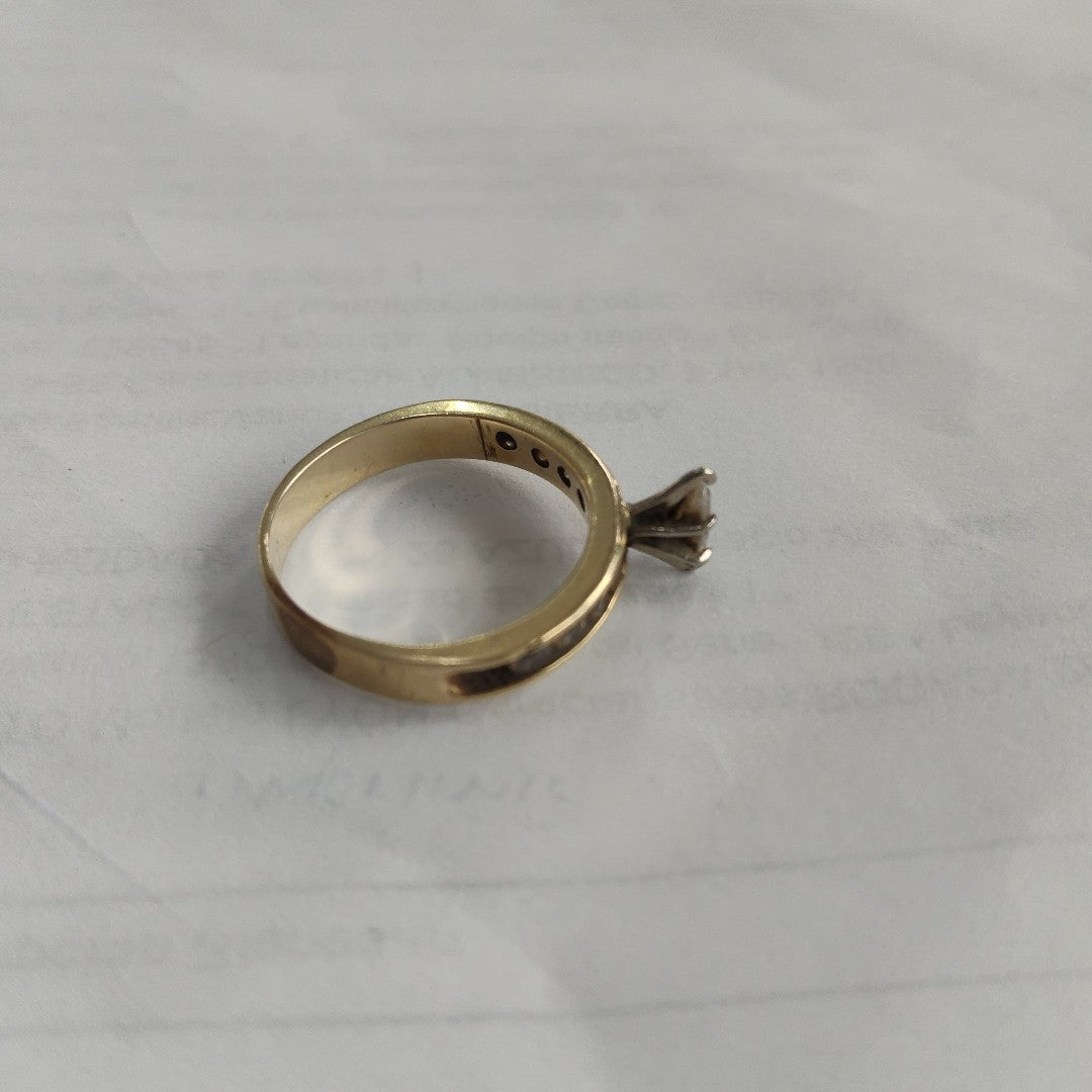 ANILLO ORO 14 K 3.6 GRMS (SEMINUEVO)