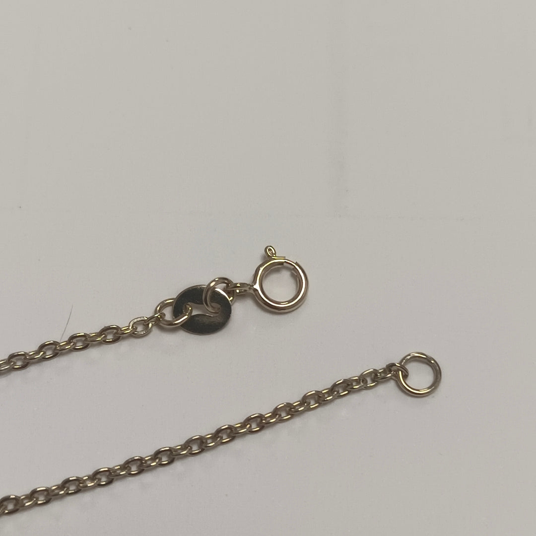 PULSERA TEJIDO ESPECIAL C CORAZON ROJO 14K 18 CM 1.9 GR (NUEVO)