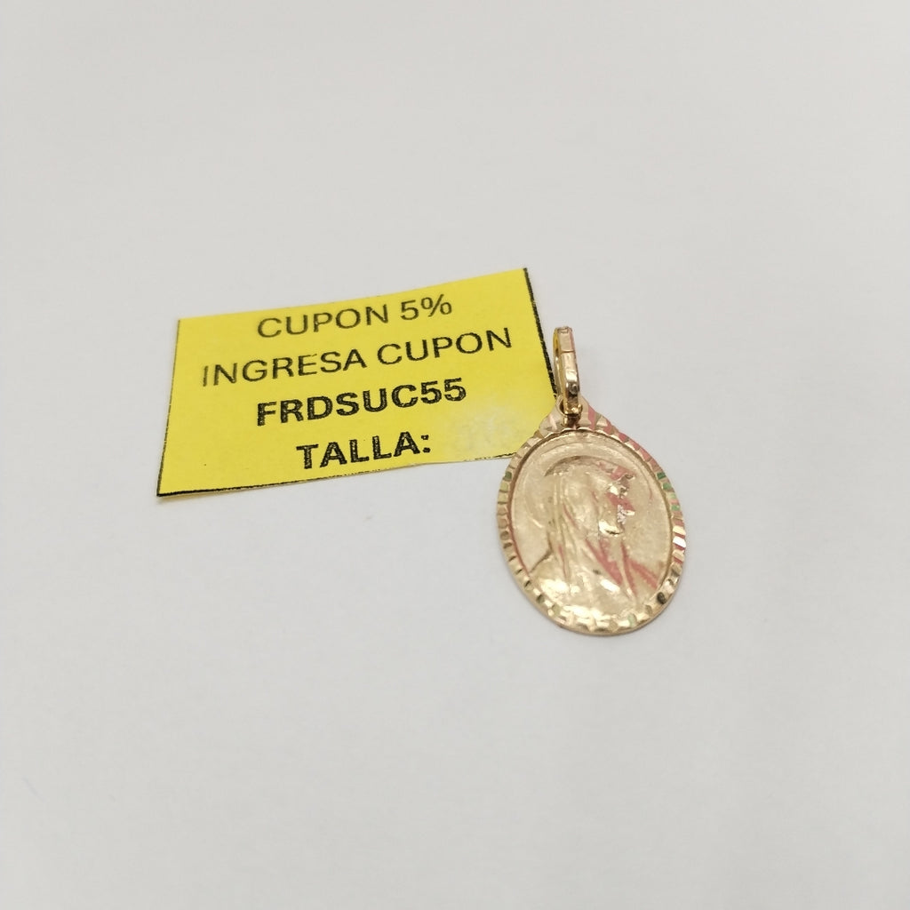 MEDALLA RELIGIOSA ORO 14 K 2,60 GRMS (SEMINUEVO)
