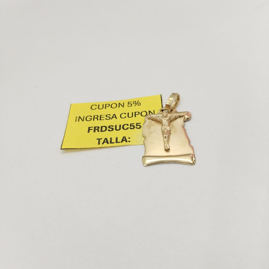 MEDALLA RELIGIOSA ORO 14 K 2,70 GRMS (SEMINUEVO)