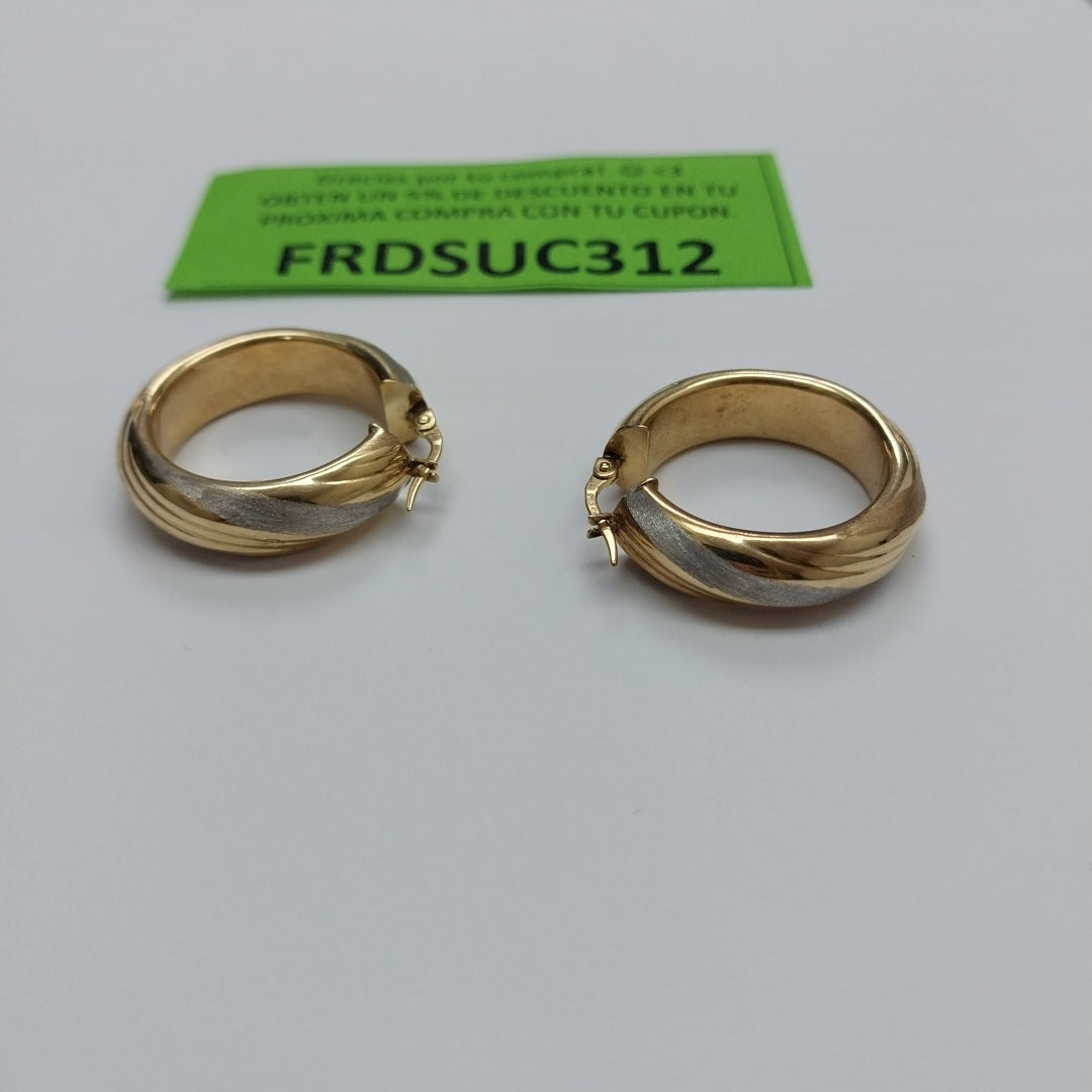 ARRACADAS PAR ORO 10 K 4,50 GRMS (SEMINUEVO)