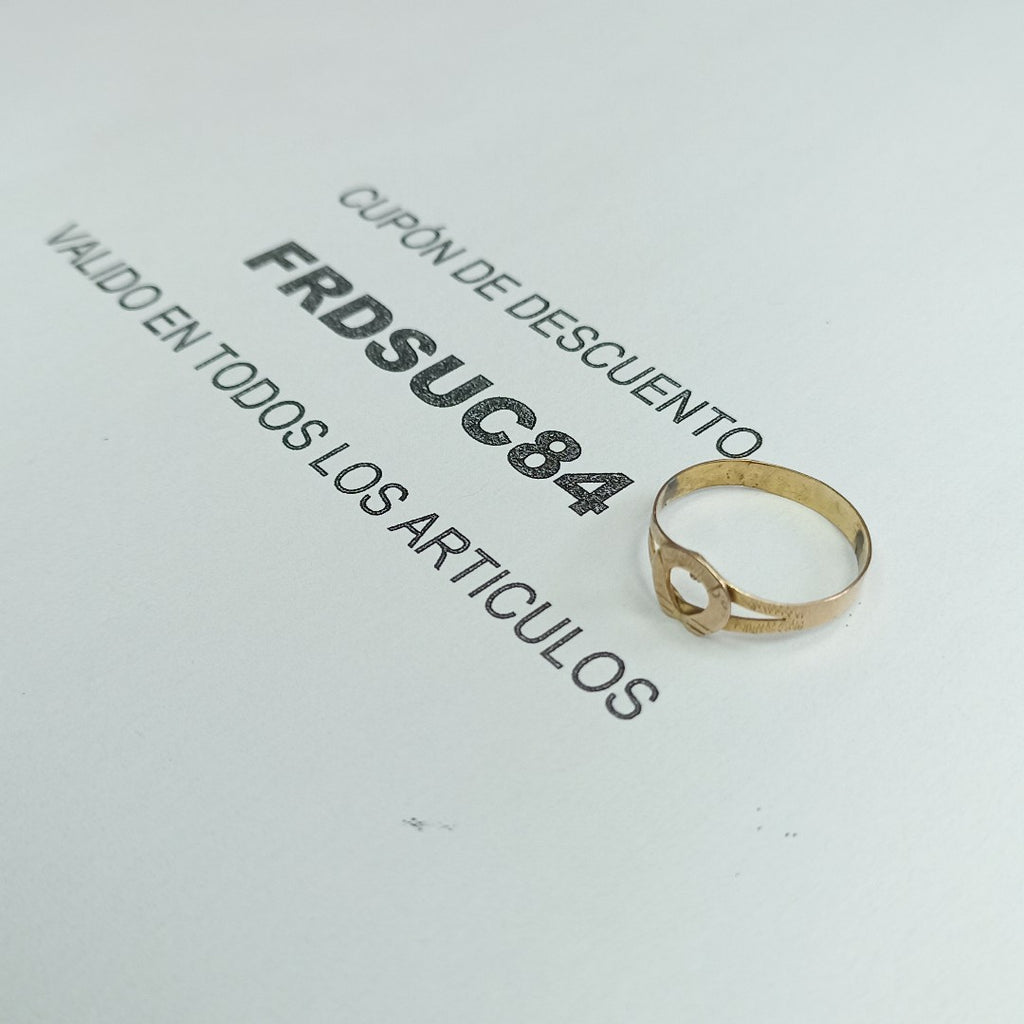 ANILLO ORO 8 K 1,00 GRMS (SEMINUEVO)