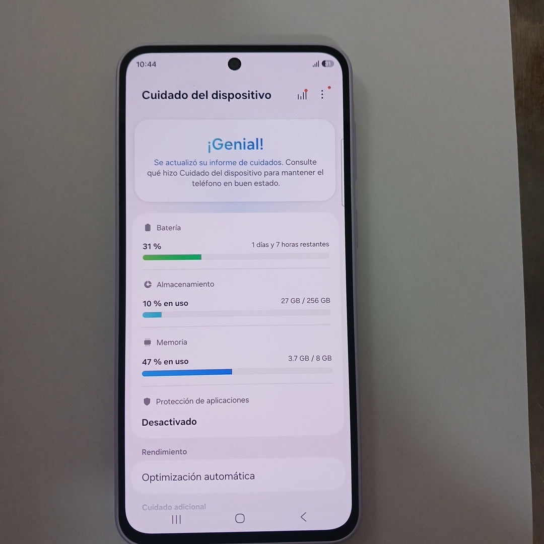 CELULAR SAMSUNG GALAXY A37 SM-A376B (2026) 128 GB 8 GB RAM (SEMINUEVO)