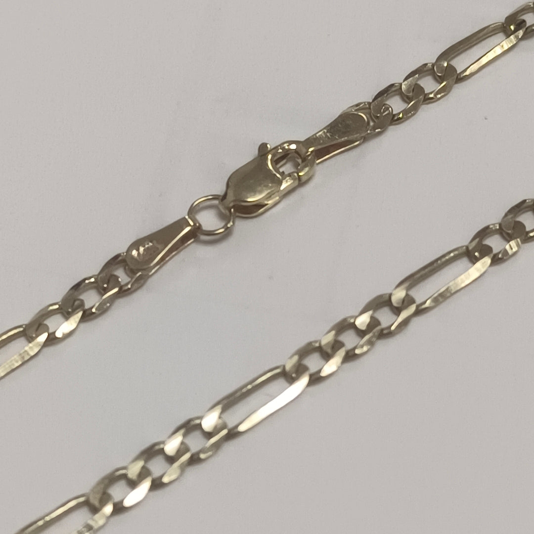 CADENA 3X1 14K 60 CM 7.8 GR (NUEVO)