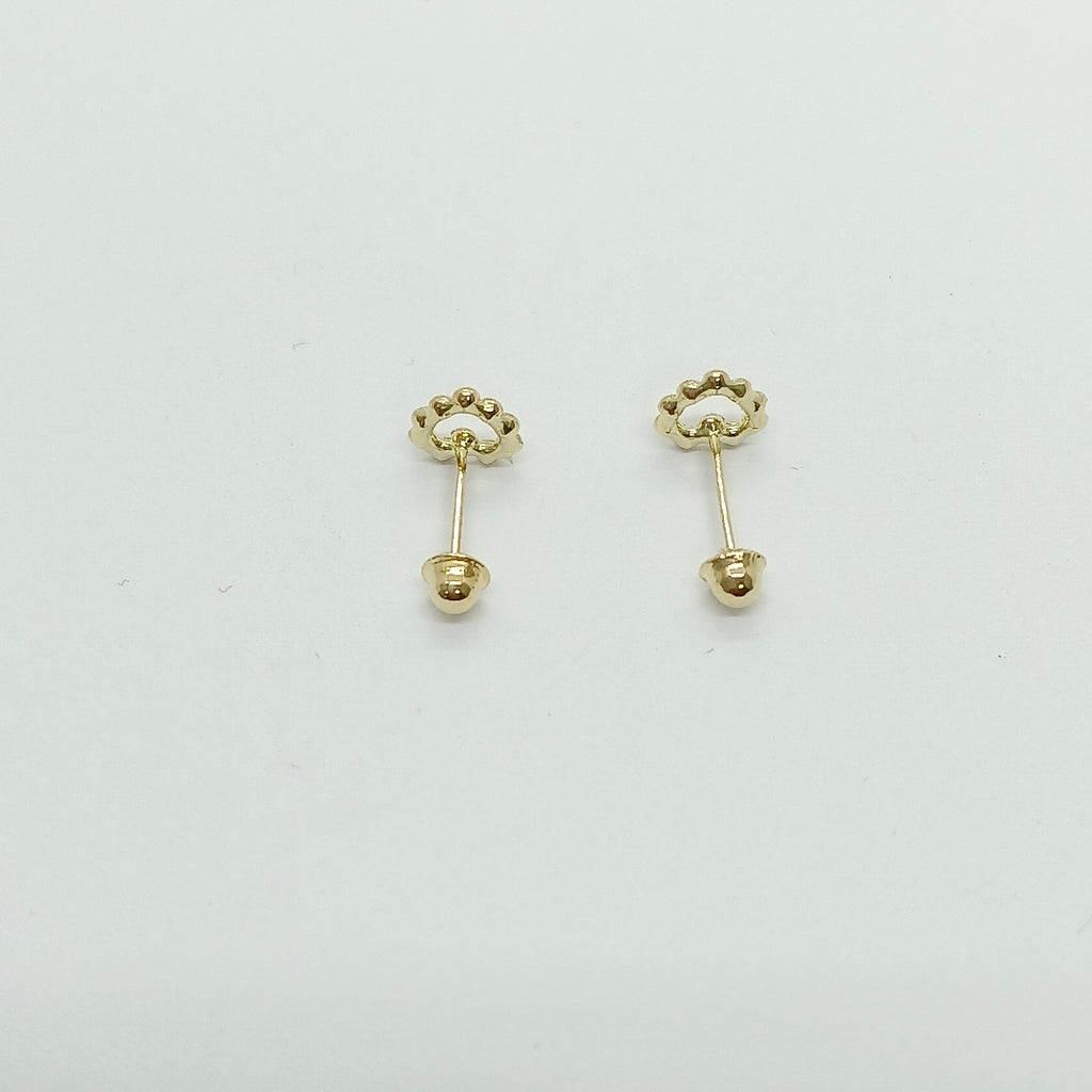 BROQUELES BROQUEL FIG CORAZON 14K 0.23 GR (NUEVO)