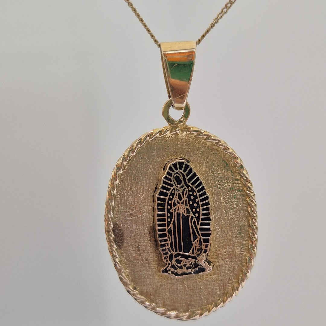 MEDALLA RELIGIOSA ORO 10 K 9,00 GRMS (SEMINUEVO)