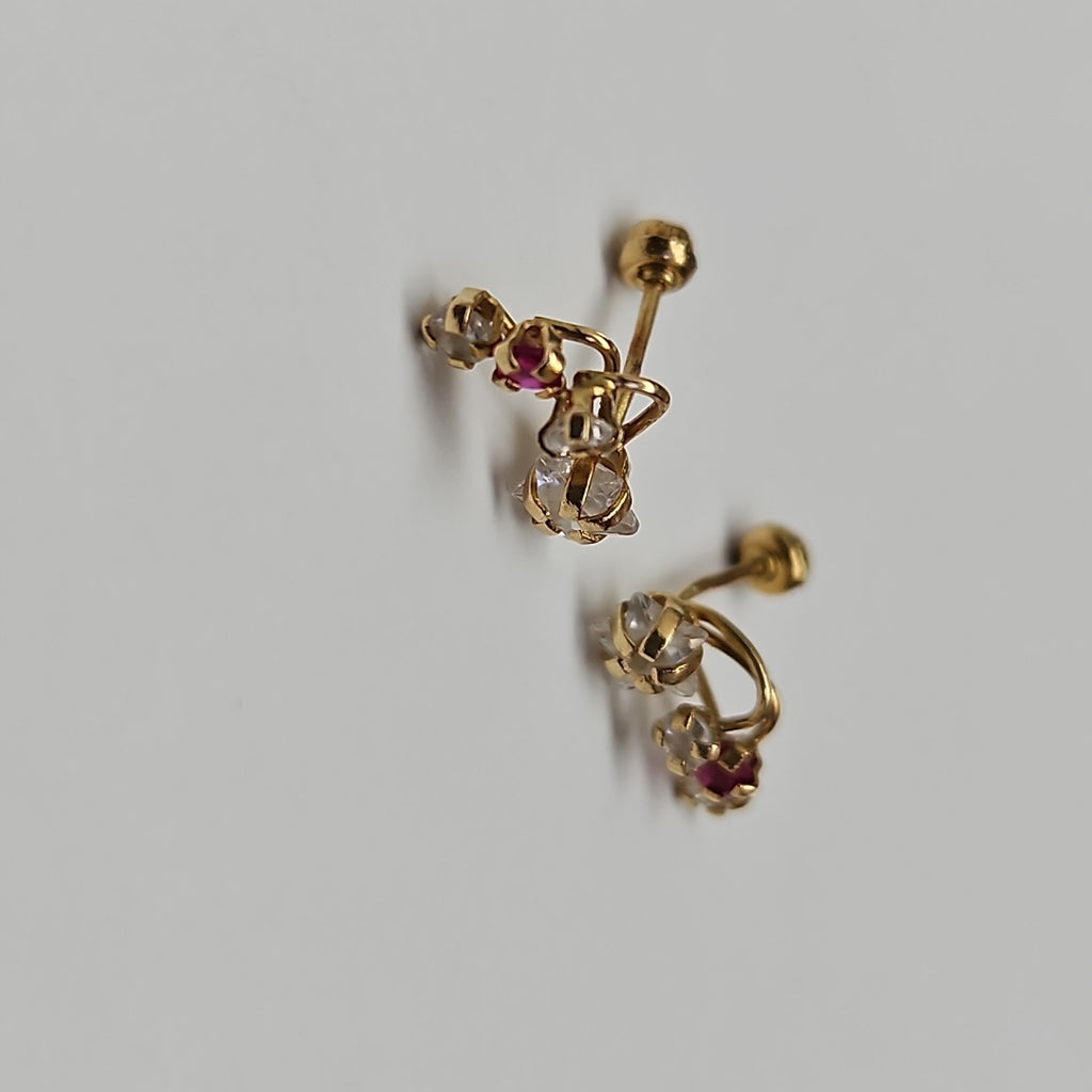 BROQUELES PAR ORO 10 K 0,60 GRMS (SEMINUEVO)