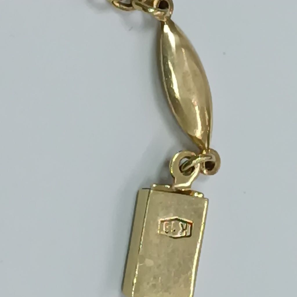 CADENA,DIJE ORO 18 K 17,60 GRMS (SEMINUEVO)