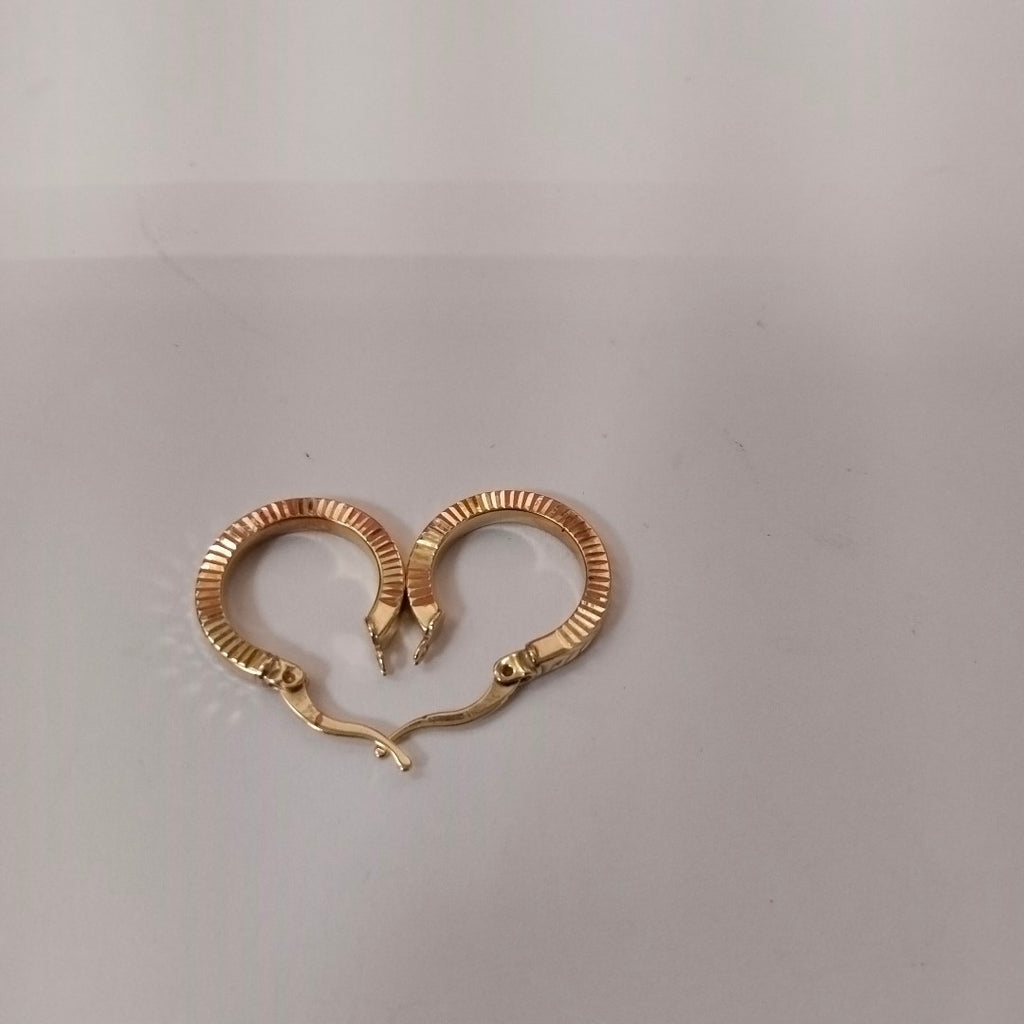 ARRACADAS PAR ORO 14 K 1,80 GRMS (SEMINUEVO)