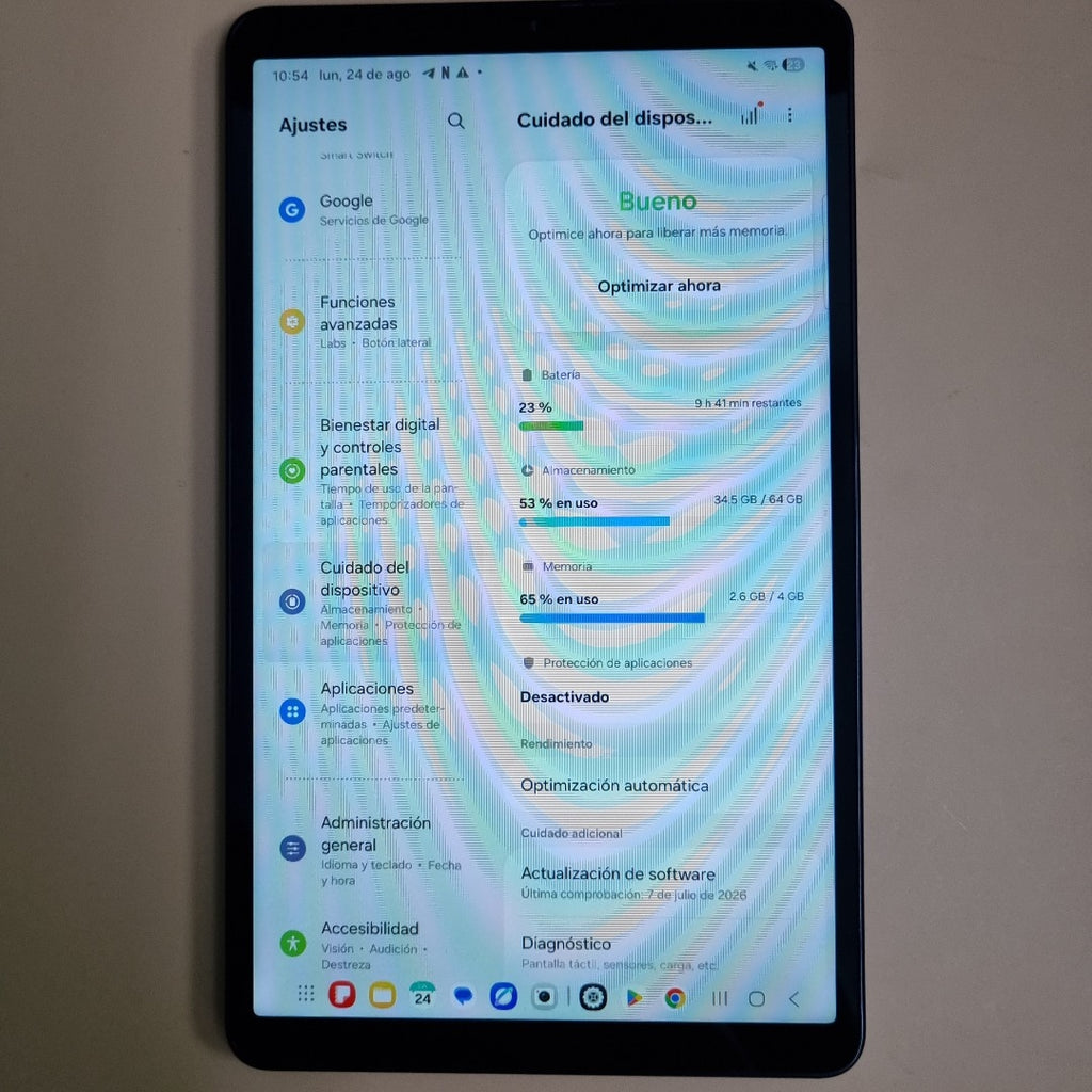 TABLETA SAMSUNG GALAXY TAB A11 SM-X133 (2025) 64 GB 4 GB RAM (SEMINUEVO)
