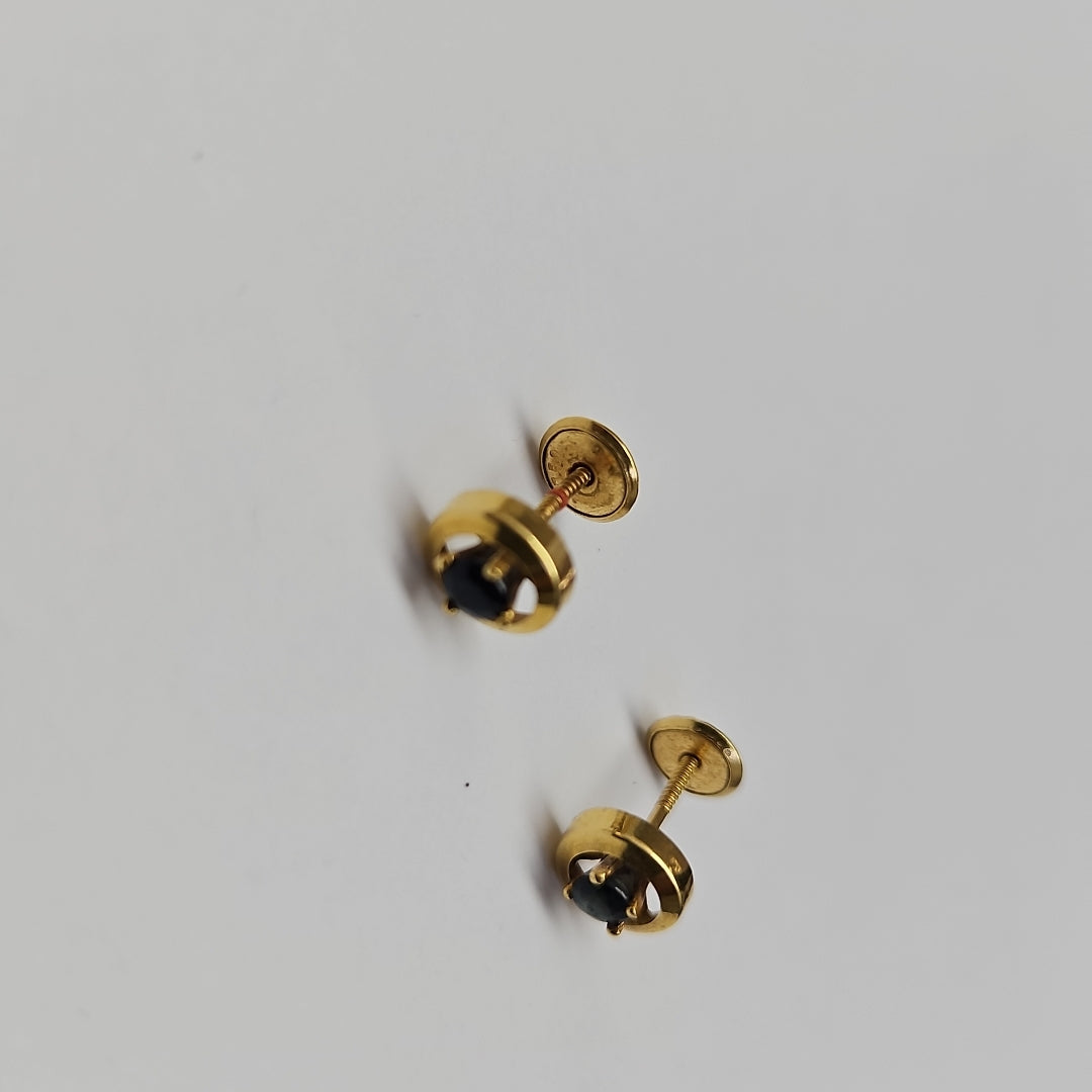 ARETES PAR ORO 14 K 0,80 GRMS (SEMINUEVO)
