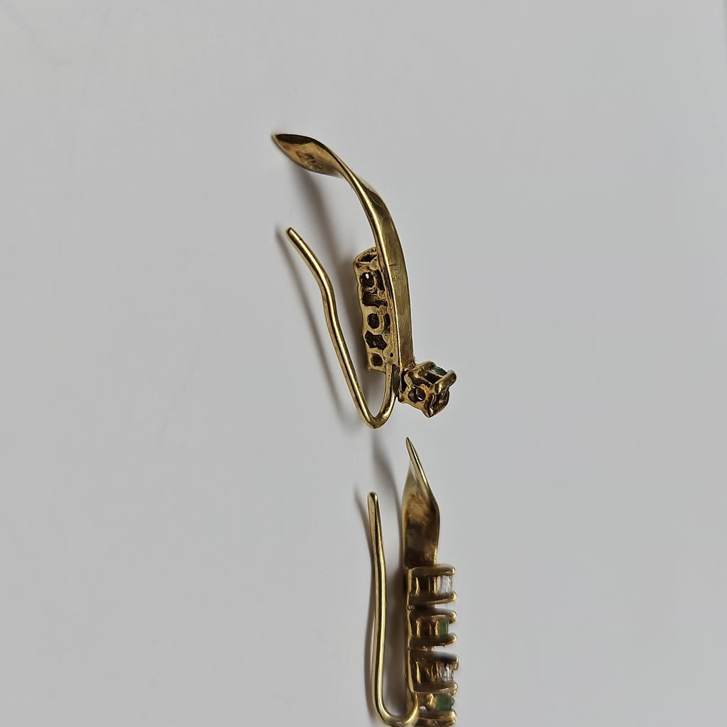 ARETES PAR ORO 14 K 3,20 GRMS (SEMINUEVO)