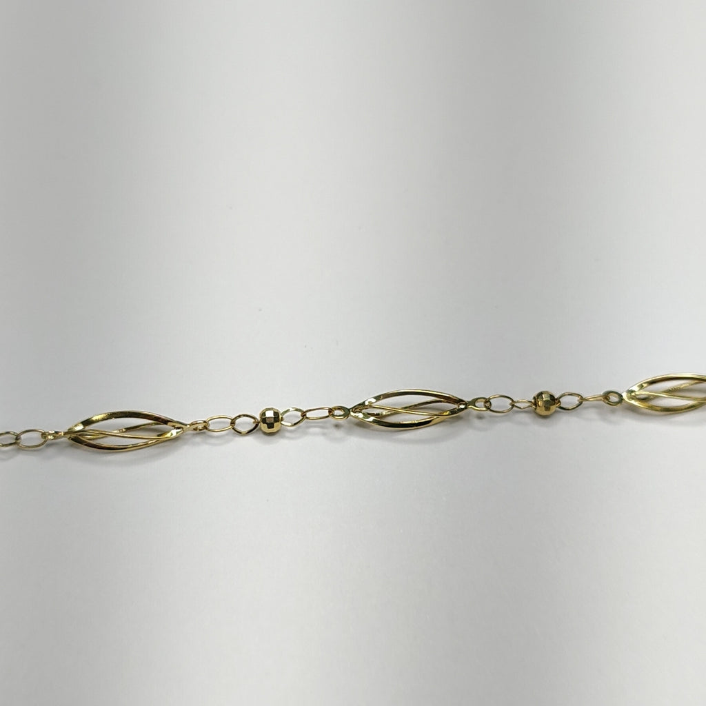 PULSERA ESPECIAL 14K 18 CM 2.1 GR (NUEVO)