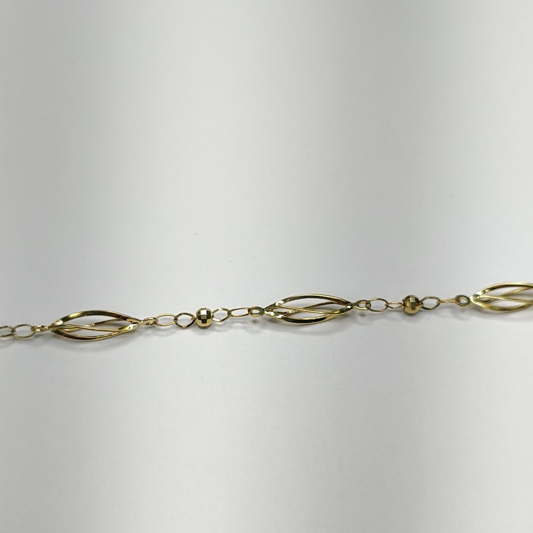 PULSERA ESPECIAL 14K 18 CM 2.1 GR (NUEVO)