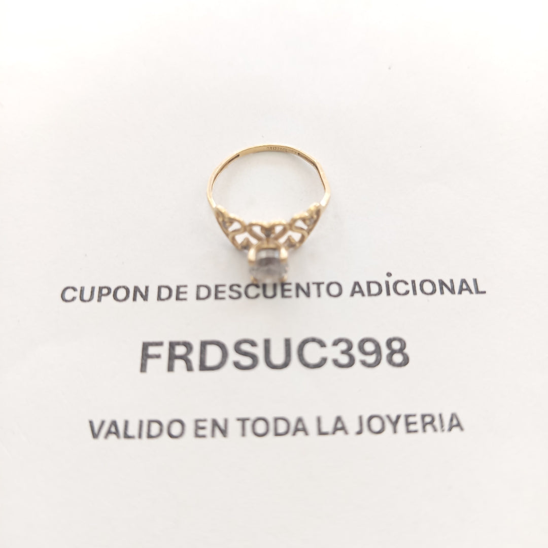 SOLITARIO ORO 10 K 1.8 GRMS (SEMINUEVO)