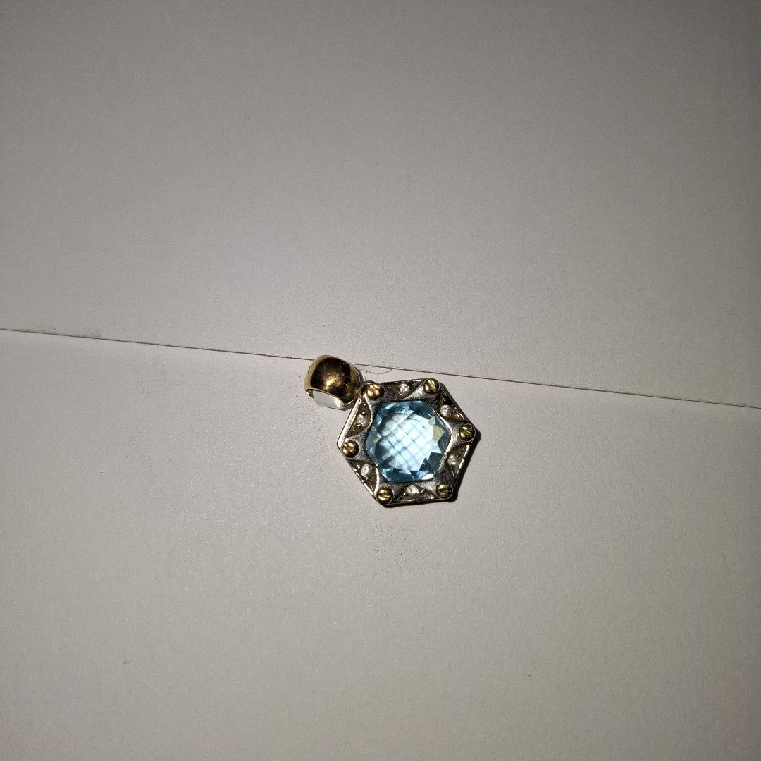 DIJE ORO, ORO BLANCO 14 K 6.3 GRMS (SEMINUEVO)