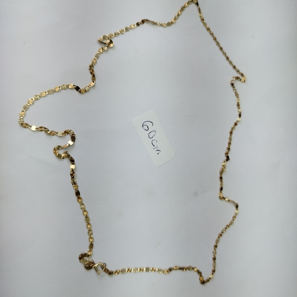 CADENA ORO COMBINADO 10 K 3,00 GRMS (SEMINUEVO)