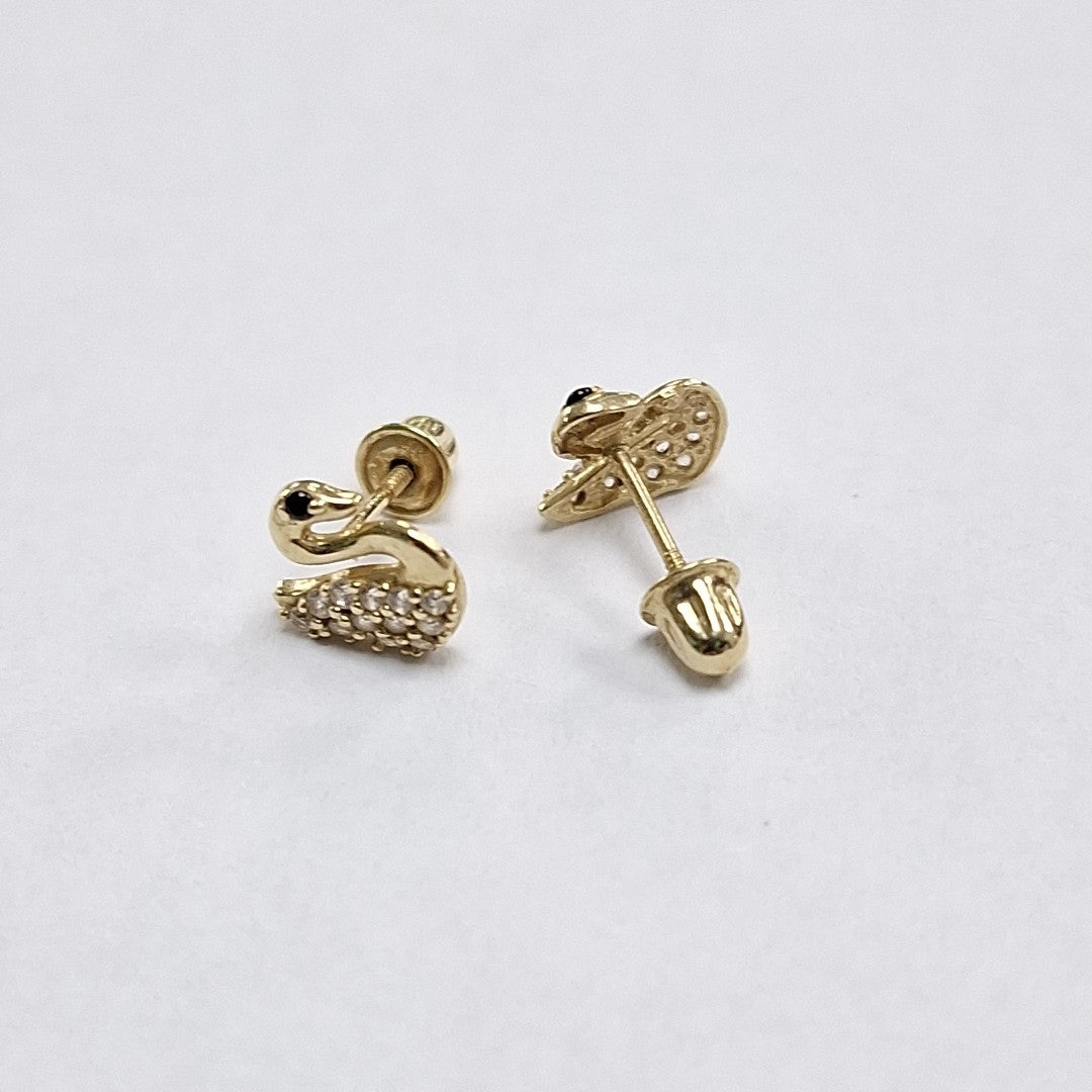 BROQUELES PAR ORO 14 K 0.5 GRMS (SEMINUEVO)
