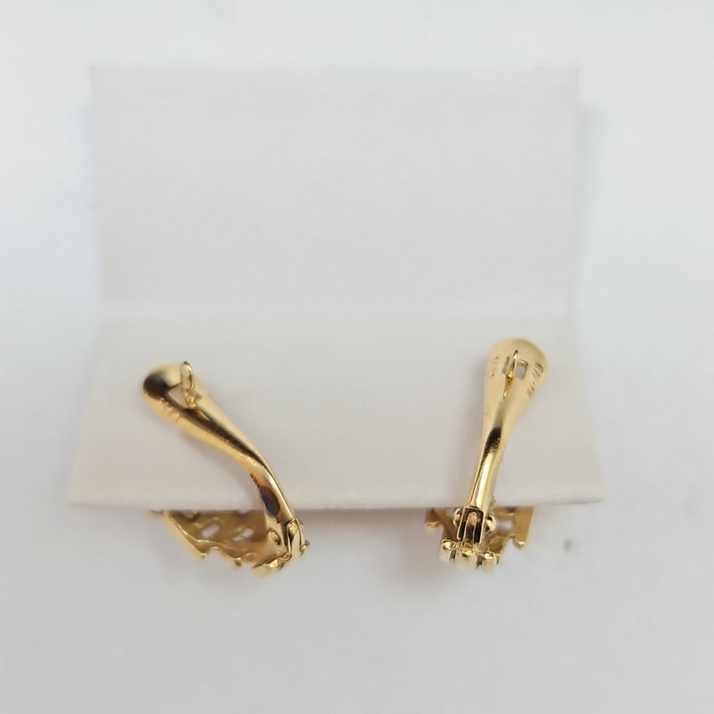 ARETES PAR ORO 14 K 3.2 GRMS (SEMINUEVO)