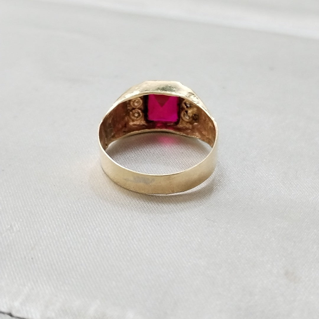 ANILLO ORO 10 K 3,60 GRMS (SEMINUEVO)
