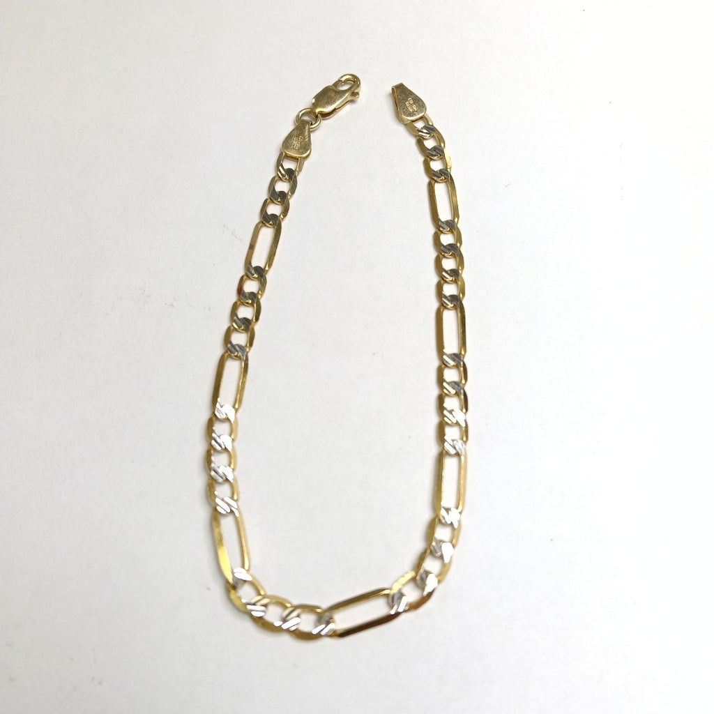 PULSERA ORO, RODIADO 10 K 5.3 GRMS (SEMINUEVO)